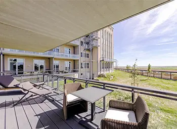 Zwei Wasser, Ferienwohnung Große Strandmuschel